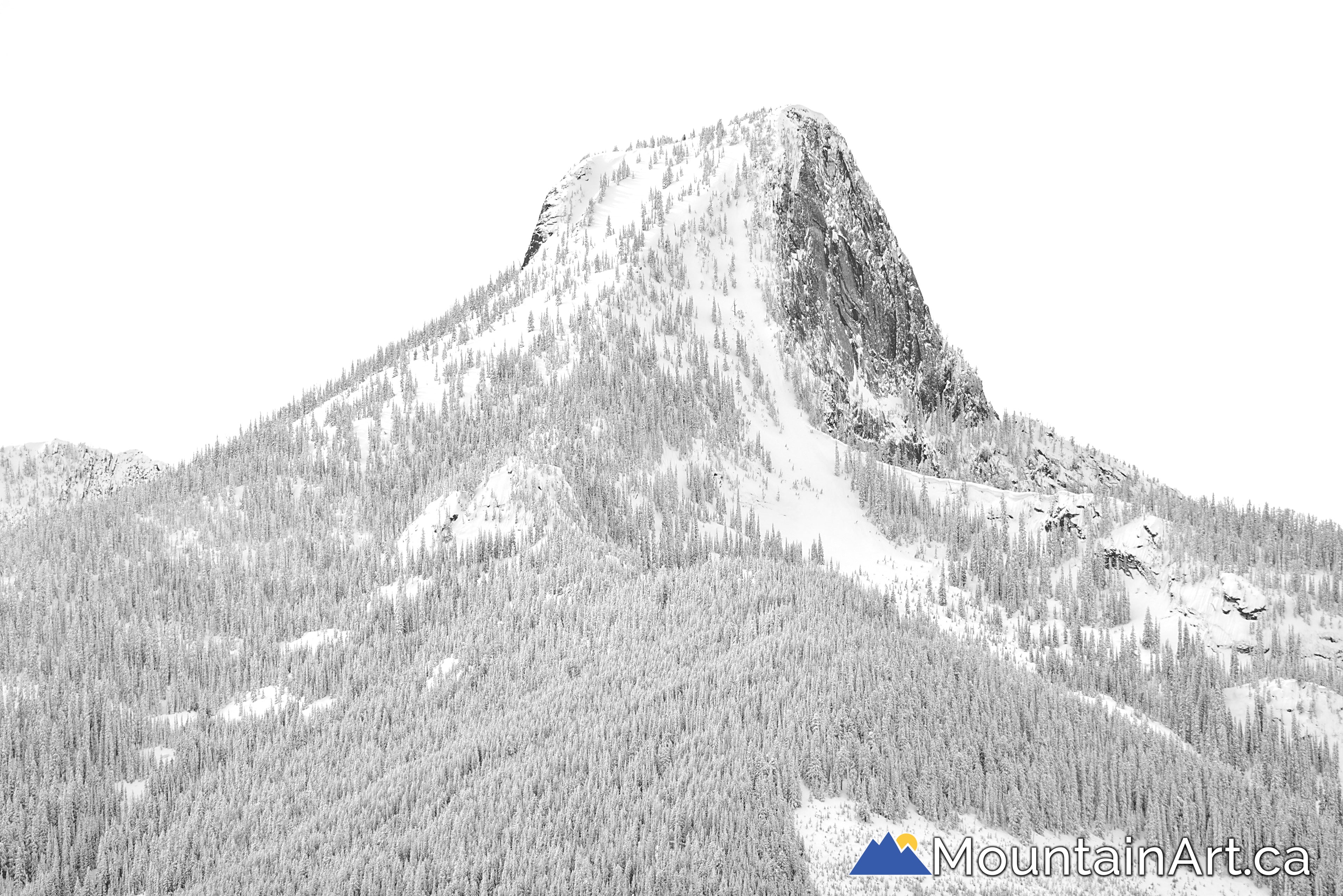Snowy Frog Peak or Mt Wilton in the Slocan Valley, BC – Mountain