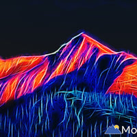 whitewater ski hill ymir peak artists interpretation nelson bc
