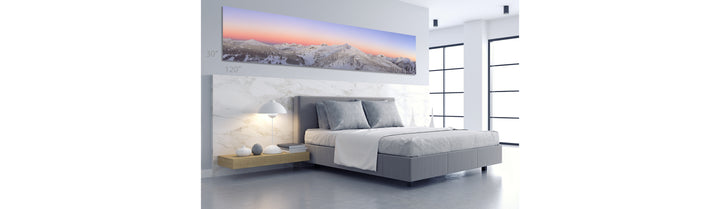 Whitewater Alpenglow artwork by Lucas Jmieff