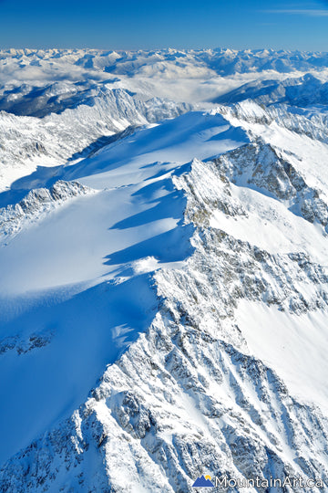 kokanee glacier nelson bc aerial view 