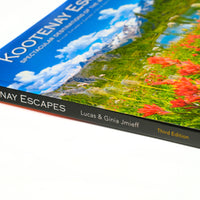 kootenay escapes coffee table book close up photo third edition 2026