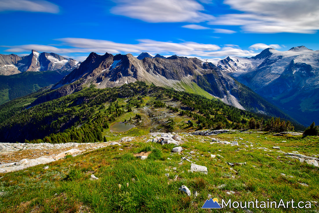 jumbo pass bastille mountain horseshoe glacier creek purcell bc