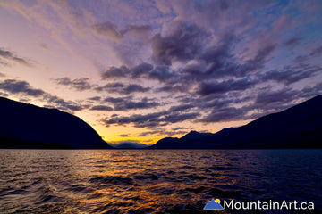 kootenay lake north lardeau sunset davis creek lost ledge