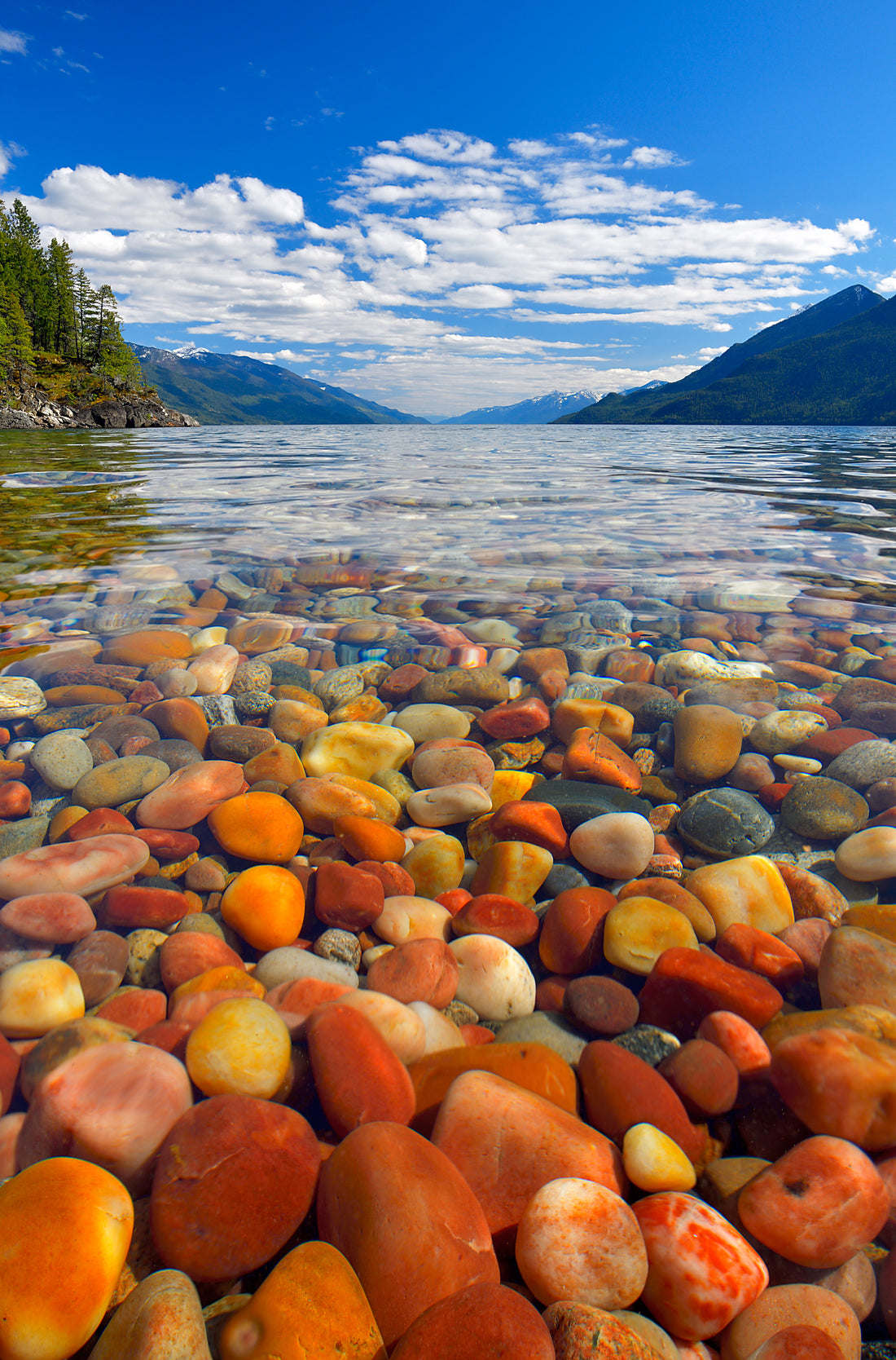 kootenay lake pebble beach pilot bay summer