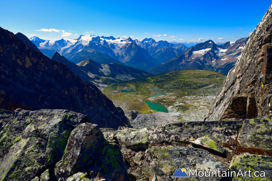 monica meadows hike purcell mountains horseshoe glacier creek