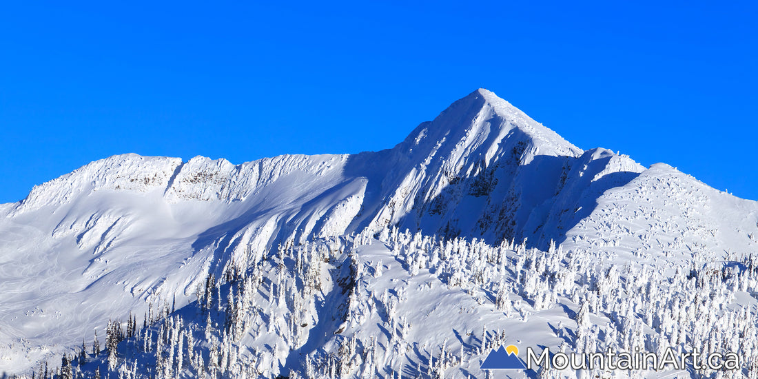 Whitewater Winter Resort's Ymir Peak backcountry touring panorama.